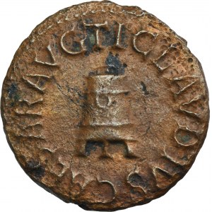 Roman Imperial, Claudius, Quadrans