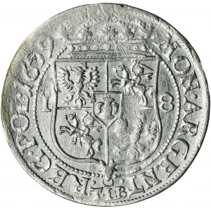 John II Casimir, 1/4 Thaler Krakau 1659 TLB - RARE, Wieniawa