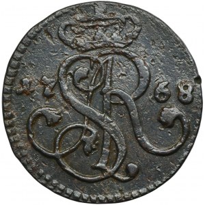 Poniatowski, Groschen Krakau 1768 G