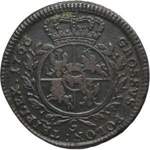 Poniatowski, 3 Groschen Krakau 1766 g