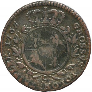 Poniatowski, 3 Groschen Krakau 1765 g