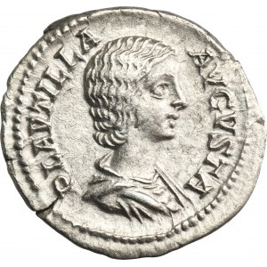 Roman Imperial, Plautilla, Denarius