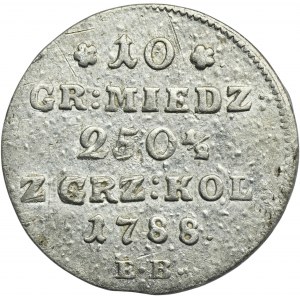 Poniatowski, 10 Groschen Warsaw 1788 EB