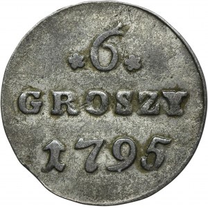 Poniatowski, 6 Groschen 1795