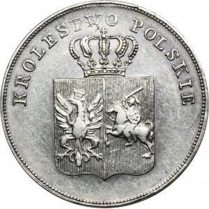 November Uprising, 5 zloty Warsaw 1831 KG