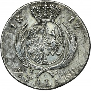 Duchy of Warsaw, 1/3 Thaler Warsaw 1812 IB