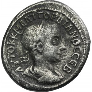 Provinční Řím, Sýrie, Antiochie, Gordian III, mince Tetradrachma