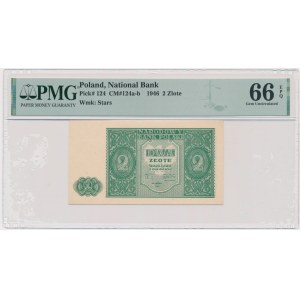 2 gold 1946 - PMG 66 EPQ