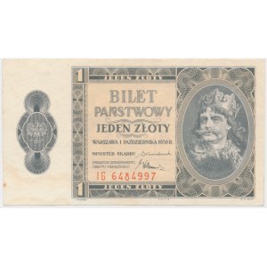 1 gold 1938 - IG -.