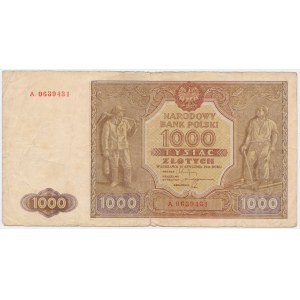 1 000 zlotých 1946 - A. -