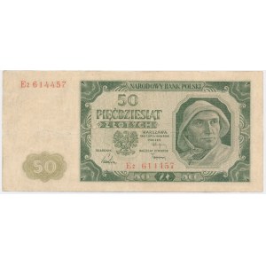 50 zloty 1948 - E2 - RARE