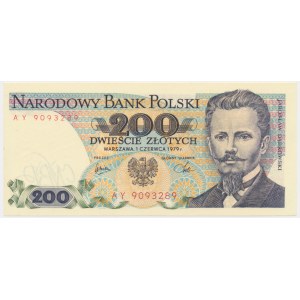 200 złotych 1979 - AY -