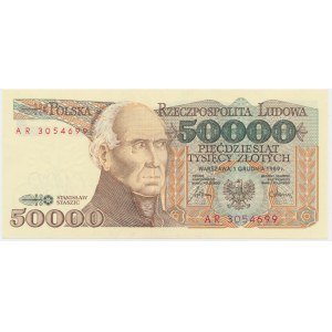50,000 zl 1989 - AR -.