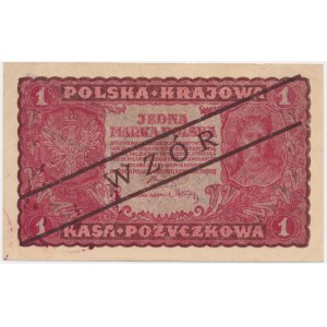 1 marka 1919 - WZÓR - I Serja CA 116... -