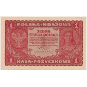 1 známka 1919 - 1. série AA - vzácná a cenná série
