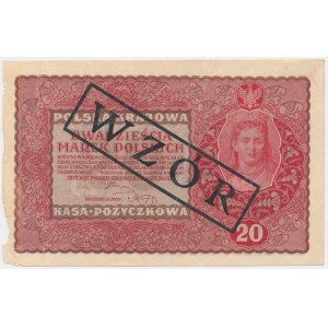 20 marks 1919 - MODEL - II Series P 037.... -