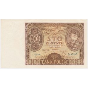 100 złotych 1934 - Ser. BM. - znw. +X+ -
