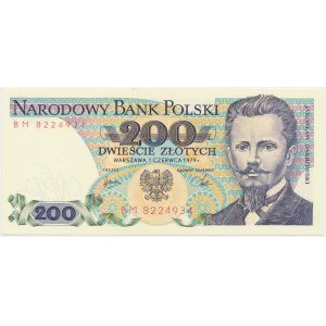 200 złotych 1979 - BM -