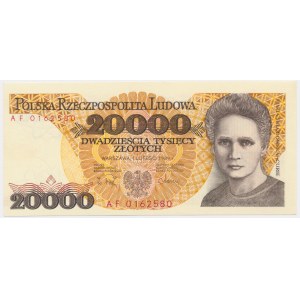 20,000 zl 1989 - AF -.