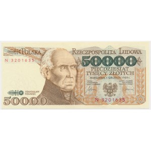 50,000 zl 1989 - N -.