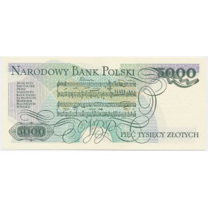 5.000 złotych 1986 - BH -