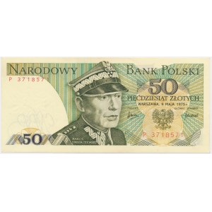 50 zloty 1975 - P -.