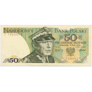 50 zlotých 1975 - T -