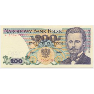 200 złotych 1976 - A -