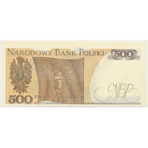 500 złotych 1982 - EG - błędnodruk
