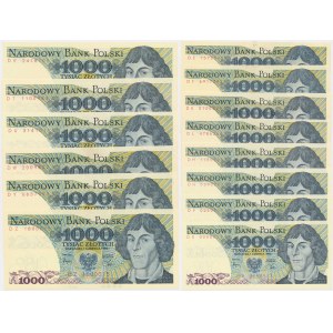 1 000 zlatých 1982 - DE na DZ (14 ks)