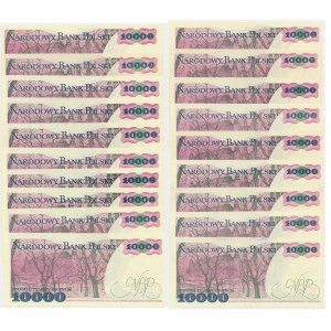 10 000 PLN 1988 - BA do BZ (19 ks)