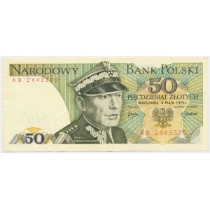 50 zloty 1975 - AB -.