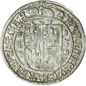 Duchy of Prussia, Georg Wilhelm, 1/4 Thaler Königsberg 1623