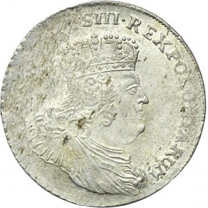 Augustus III of Poland, 8 Groschen Leipzig 1753 EC - UNLISTED, with star on the reverse