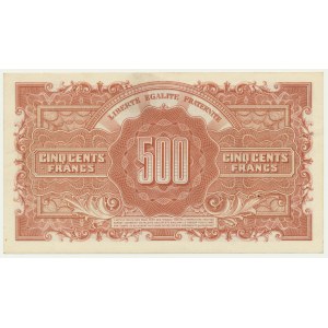 France, 500 Francs (1944) - Marianne