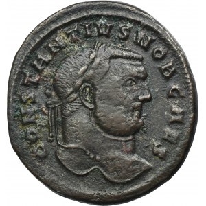 Roman Imperial, Constantius I Chlorus, Follis