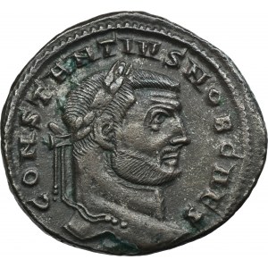 Roman Imperial, Constantius I Chlorus, Follis