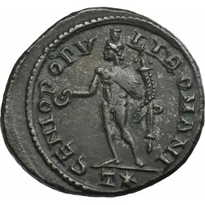 Roman Imperial, Constantius I Chlorus, Follis