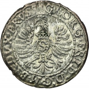 Knížecí Prusko, Georg Friedrich von Ansbach, Grosz Königsberg 1595 - RARE