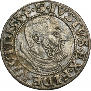 Duchy of Prussia, Albert Hohenzollern, Groschen Königsberg 1534