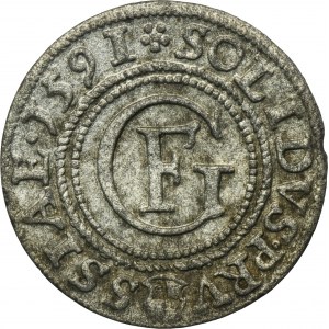 Duchy of Prussia, Georg Friedrich von Ansbach, Schilling Königsberg 1591