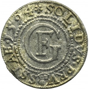 Duchy of Prussia, Georg Friedrich von Ansbach, Schilling Königsberg 1594