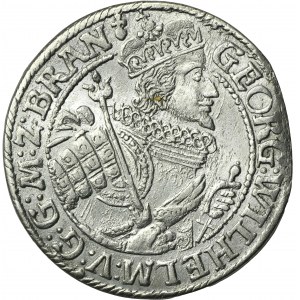 Duchy of Prussia, Georg Wilhelm, 1/4 Thaler Königsberg 1622