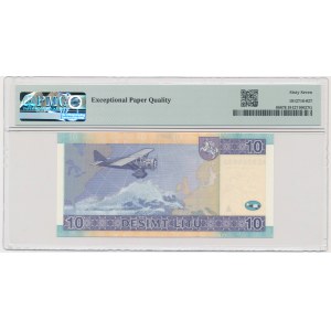 Lithuania, 10 Litu 2007 - AE - PMG 67 EPQ