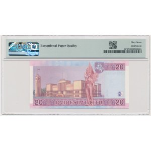 Lithuania, 20 Litu 2001 - AZ - PMG 67 EPQ - replacement