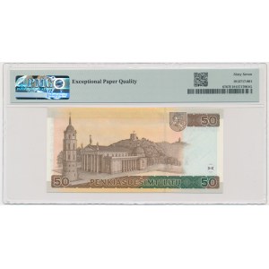 Lithuania, 50 Litu 2003 - AG - PMG 67 EPQ