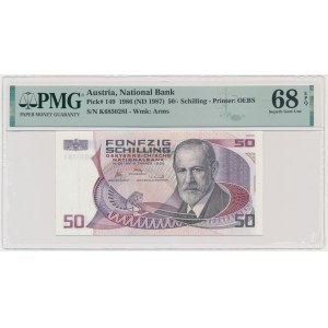 Rakúsko, 50 šilingov 1986 - PMG 68 EPQ