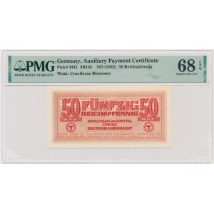 Německo, Vermacht, 50 fenig (1942) - PMG 68 EPQ