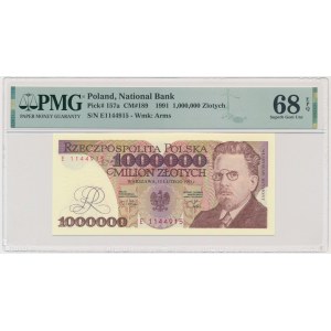 1 milion złotych 1991 - E - PMG 68 EPQ