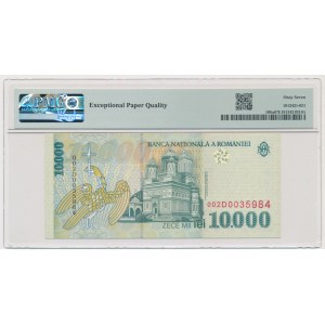 Romania, 10.000 Lei 1999 - PMG 67 EPQ